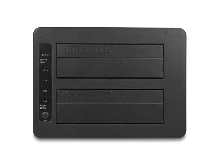 Delock USB Type-C™ 10 Gbps Dockingstation für 2 x SATA HDD / SSD mit Klon Funktion