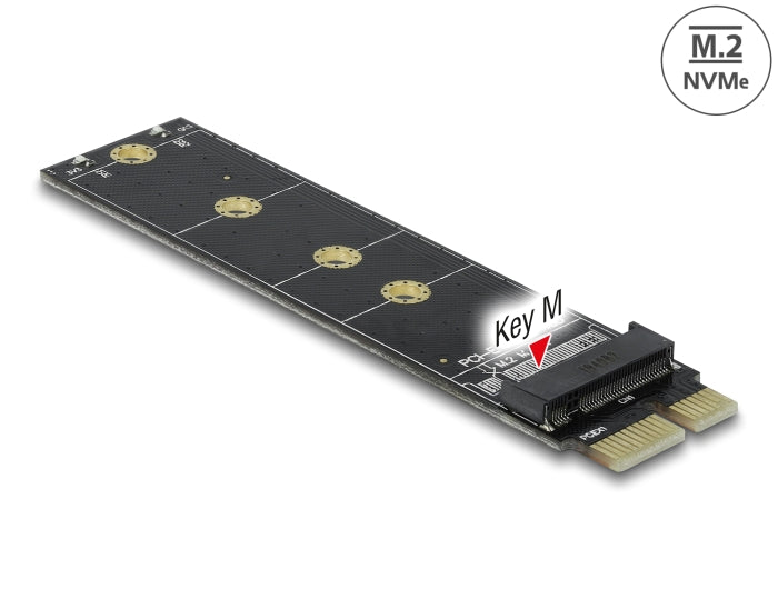 Delock PCI Express x1 zu M.2 Key M Adapter