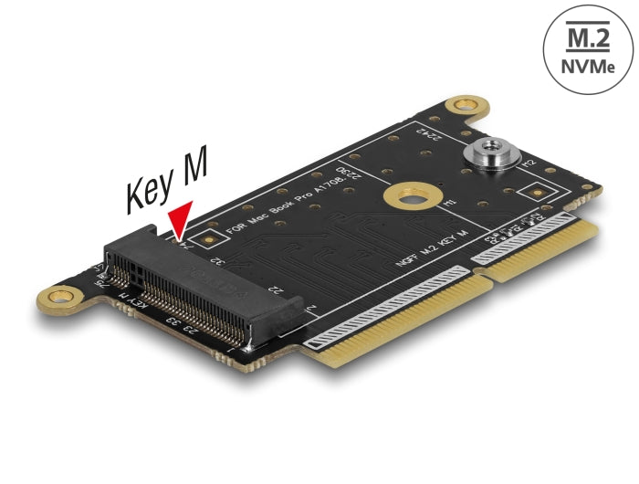 Delock Konverter MacBook Pro SSD zu M.2 NVMe Slot