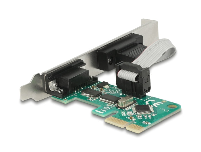 Delock PCI Express x1 Karte zu 2 x Seriell RS-232