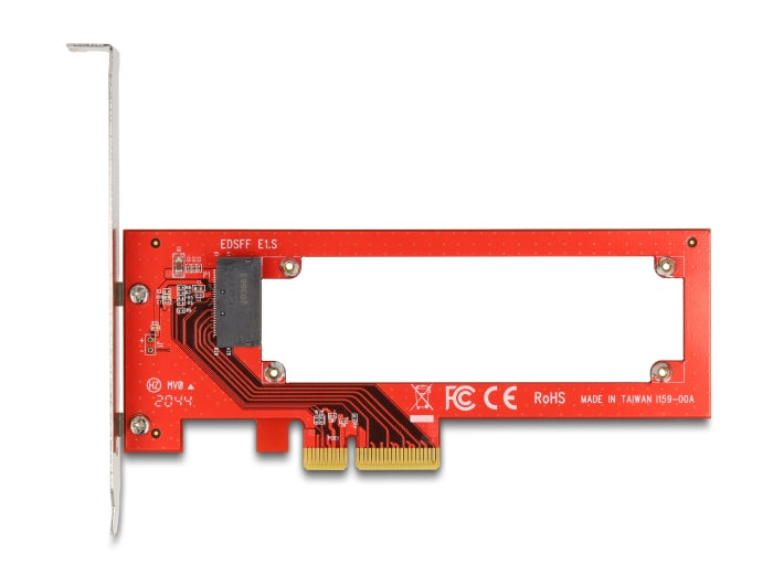 Delock PCI Express x4 Karte zu 1 x EDSFF E1.S Slot - Low Profile Formfaktor