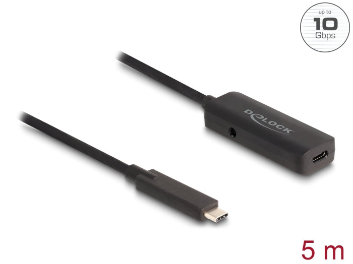 Delock Aktives USB 10 Gbps Verlängerungskabel USB Type-C™ 5 m