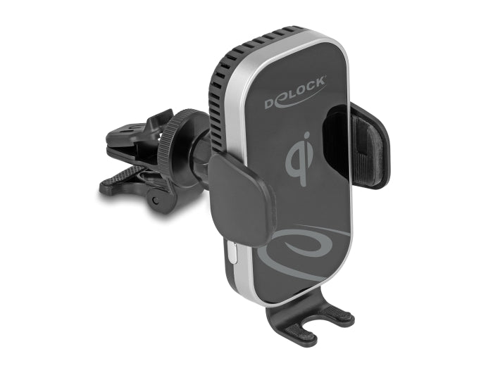 Delock Wireless Car Charger Smartphone Halterung mit Ladefunktion und Kühlung 15 W - Qi