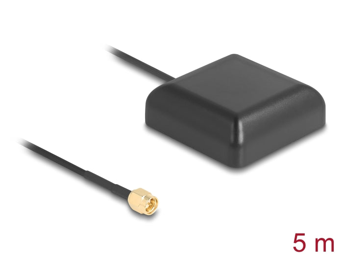 Navilock NL-203AA GNSS GALILEO GPS High Gain Antenne mit SMA Stecker 5 m outdoor