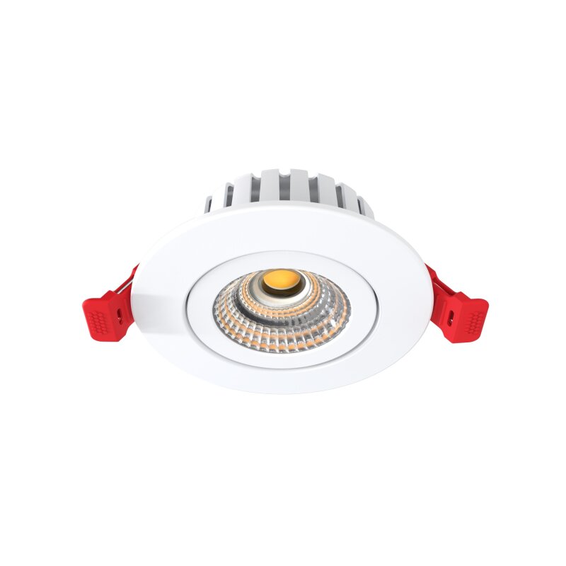 DOTLUX LED-Einbaustrahler 7W Konv dim ws 6650-199060 dim 1LED 2700-4000K ws ws