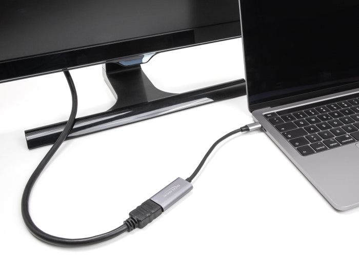 Delock USB Type-C™ Adapter zu HDMI (DP Alt Mode) 8K mit HDR Funktion Aluminium