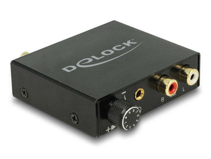 Delock Digital Audio Konverter zu Analog HD mit Kopfhörerverstärker