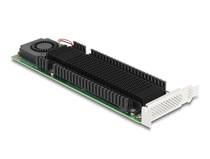 Delock PCI Express x8 Karte zu 2 x intern NVMe M.2 Key M mit RAID - Low Profile Formfaktor