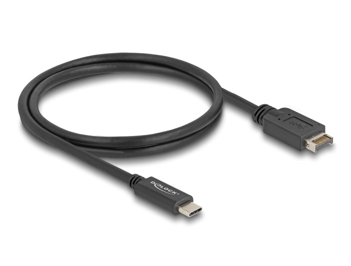 Delock USB 10 Gbps Kabel USB Typ-E Key A 20 Pin Stecker zu USB Type-C™ Stecker 1 m