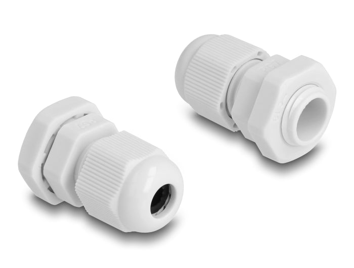 Delock Kabelverschraubung PG7 10 Stück grau