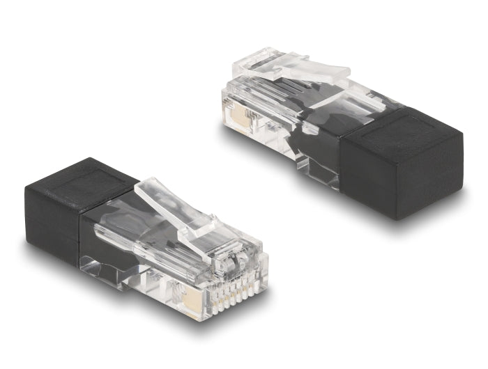 Delock RJ45 Stecker mit Abschlusswiderstand 60 Ohm