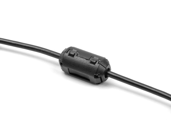 Delock Ferritkern / Ferritring für Rundkabel 3,5 mm 2 Stück schwarz