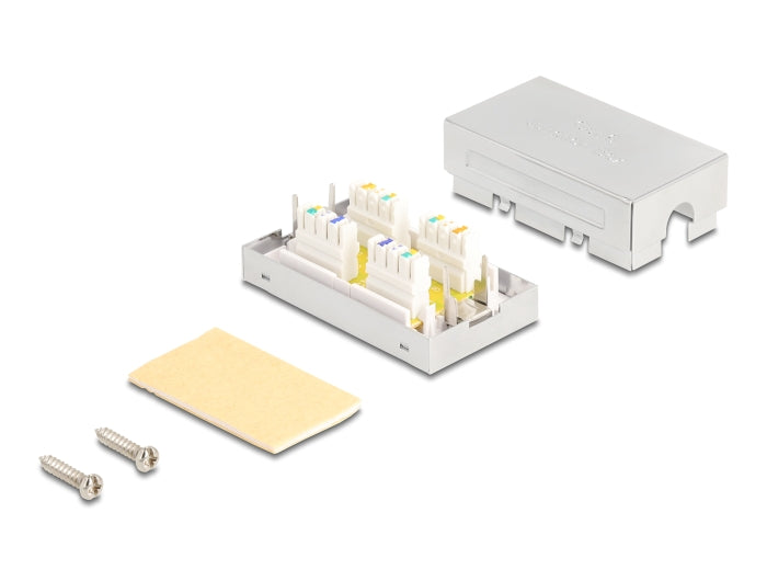 Delock Verbindungsdose für Netzwerkkabel Cat.6 LSA STP