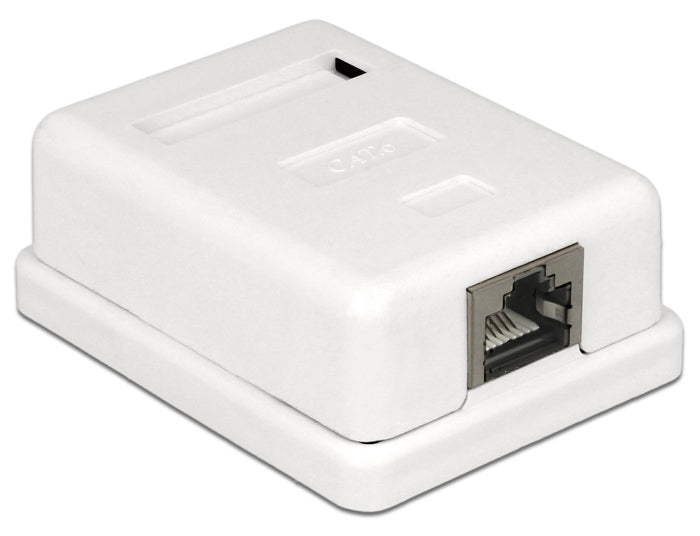 Delock Netzwerk Anschlussdose 1 Port Cat.6