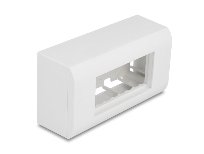 Delock Easy 45 Aufputzgehäuse 152 x 82 mm, weiß