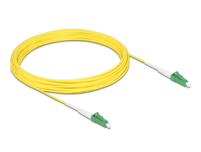 Delock Kabel Lichtwellenleiter LC-APC zu LC-APC Simplex Singlemode OS2 10 m