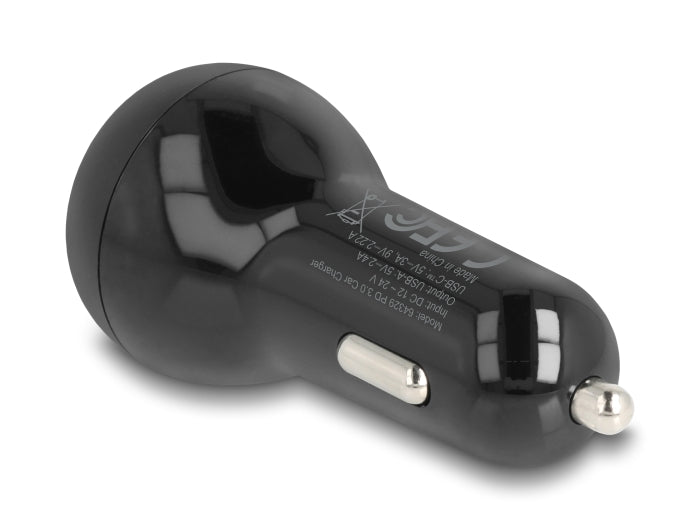 Delock Kfz Ladeadapter USB Type-C™ PD 3.0 und USB Typ-A mit 32 W