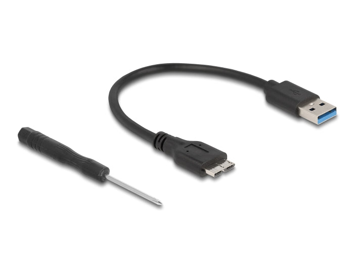 Delock Externes Gehäuse SuperSpeed USB für mSATA SSD