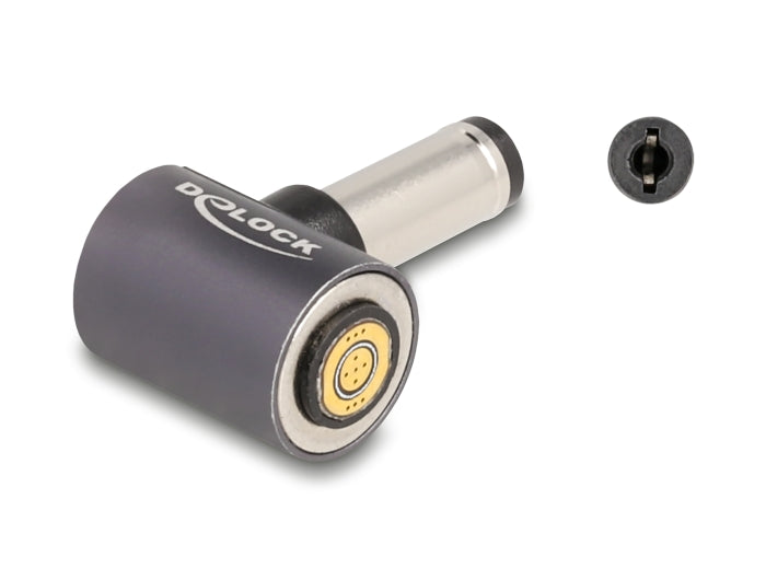 Delock Adapter für Notebook Ladekabel 5,5 x 2,1 mm Stecker zu magnetischem 8 Pin Konnektor
