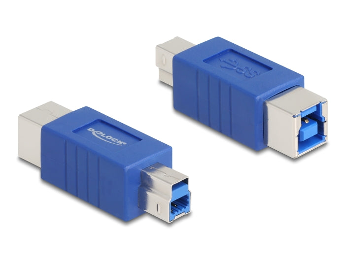 Delock USB 5 Gbps Adapter USB Typ-B Stecker zu Buchse Portschoner