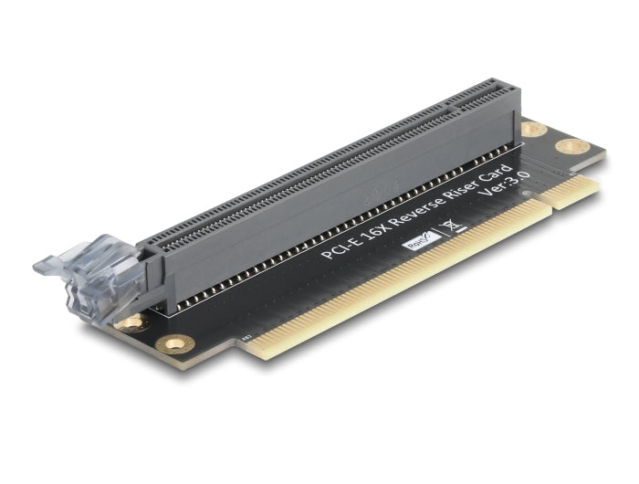 Delock Riser Karte PCI Express 3.0 x16 Stecker zu x16 Slot 90° rechts gewinkelt - Slothöhe 23 mm