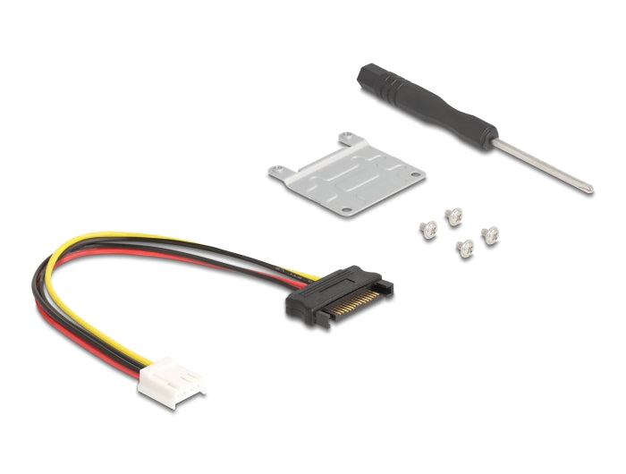 Delock Adapter Mini PCIe Stecker zu PCIe 3.0 x8 Slot 90° gewinkelt mit Kabel 20 cm