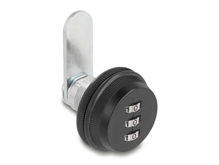 Navilock Zylinder Hebelschloss für Geräteschränke mit Zahlencode - 16 x 19 mm / 0-90