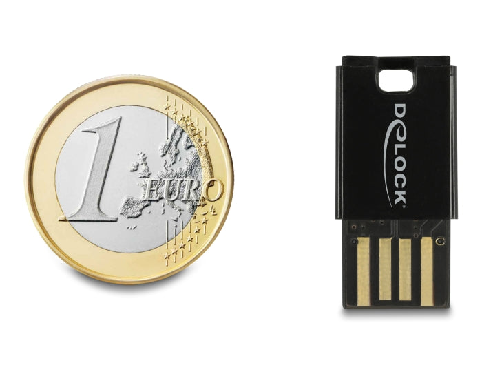 Delock USB 2.0 Card Reader für Micro SD Speicherkarten