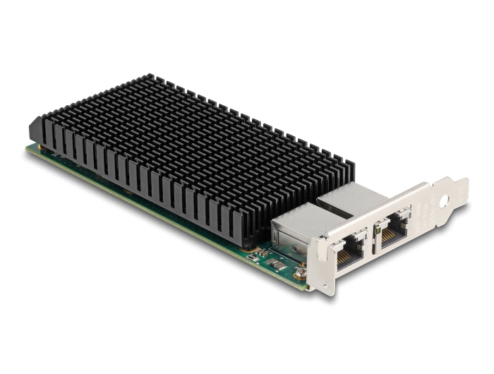 Delock PCI Express x8 Netzwerkkarte 10 Gigabit LAN 2 x RJ45 X540