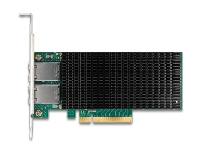 Delock PCI Express x8 Netzwerkkarte 10 Gigabit LAN 2 x RJ45 X540