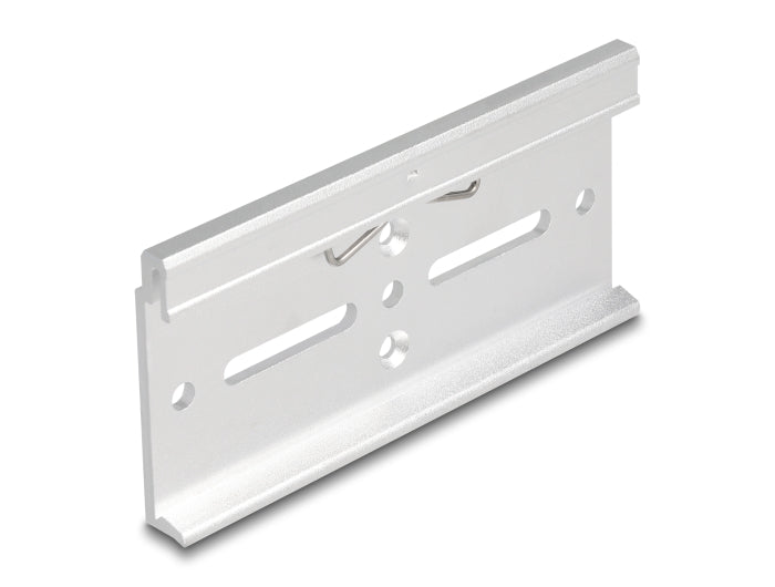 Delock Aluminium Montageclip für Hutschiene 100,0 x 47,8 mm silber
