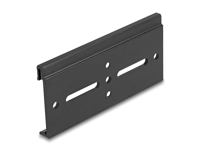 Delock Aluminium Montageclip für Hutschiene 100,0 x 47,8 mm schwarz
