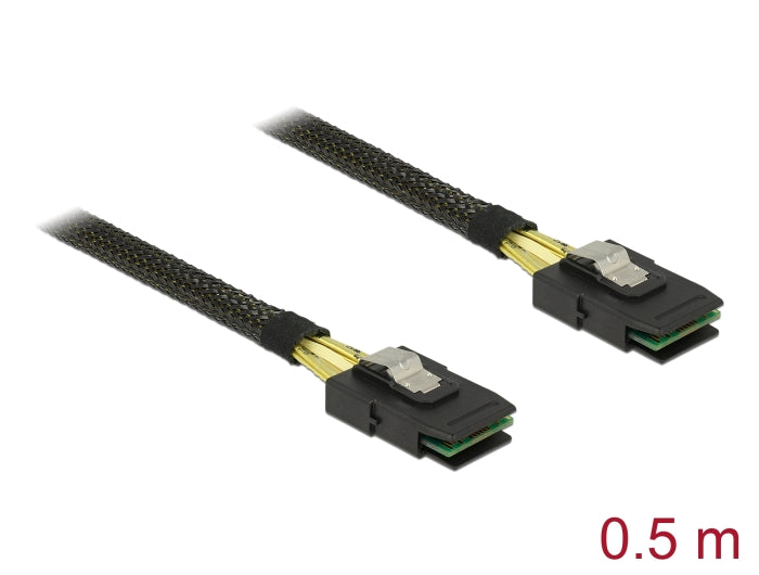 Delock Kabel Mini SAS SFF-8087 > Mini SAS SFF-8087 0,5 m
