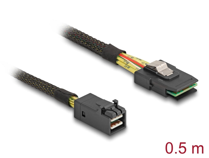 Delock Kabel Mini SAS HD SFF-8643 > Mini SAS SFF-8087 0,5 m