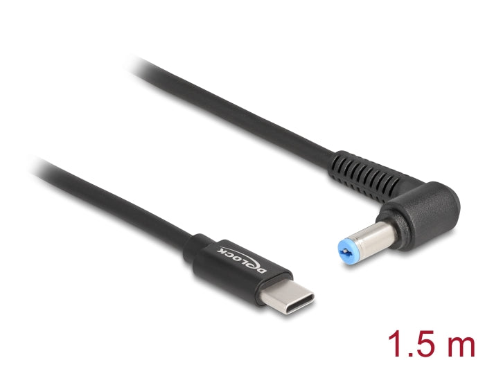 Delock Notebook Ladekabel USB Type-C™ Stecker zu Acer 5,5 x 1,7 mm Stecker