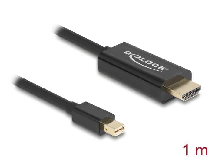 Delock Passives mini DisplayPort 1.1 zu HDMI Kabel 1 m