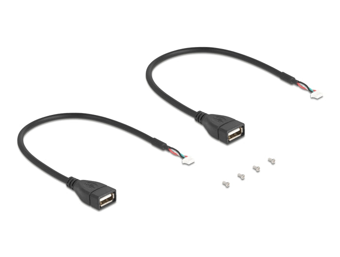Delock Mini PCIe Adapter full size zu 2 x USB 2.0 Typ-A Buchse 30 cm