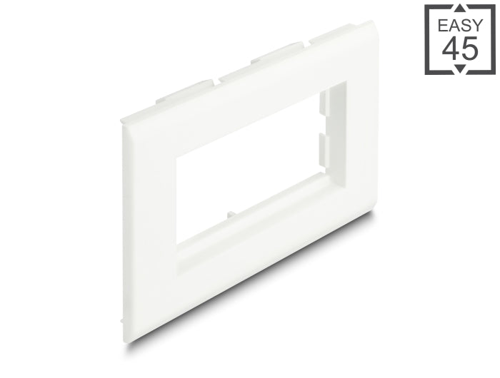 Delock Easy 45 Modulträger für Geräteeinbaukanal 130 x 80 mm