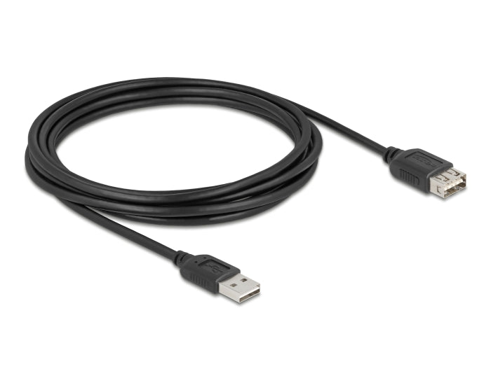 Delock USB 2.0 Verlängerungskabel EASY USB Typ-A Stecker zu EASY USB Typ-A Buchse 3 m