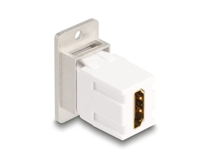 Delock Panel Mount HDMI Buchse zu Buchse 8K 60 Hz konisch