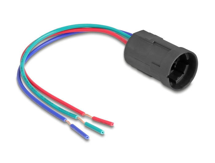Delock Fassung für 19 mm 3 Pin Taster oder Schalter