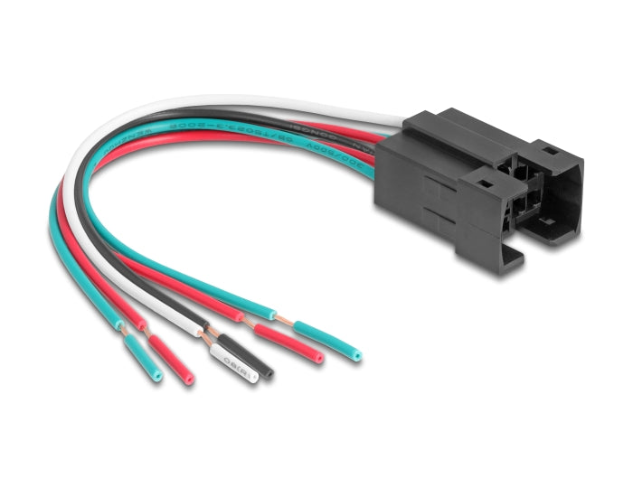 Delock Fassung für 25 mm 6 Pin Taster oder Schalter