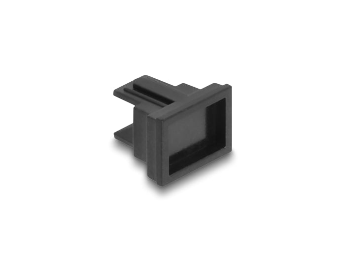 Delock Easy 45 Modul SC Simplex Buchse zu SC Simplex Buchse mit Laserschutzklappe innen blau / weiß