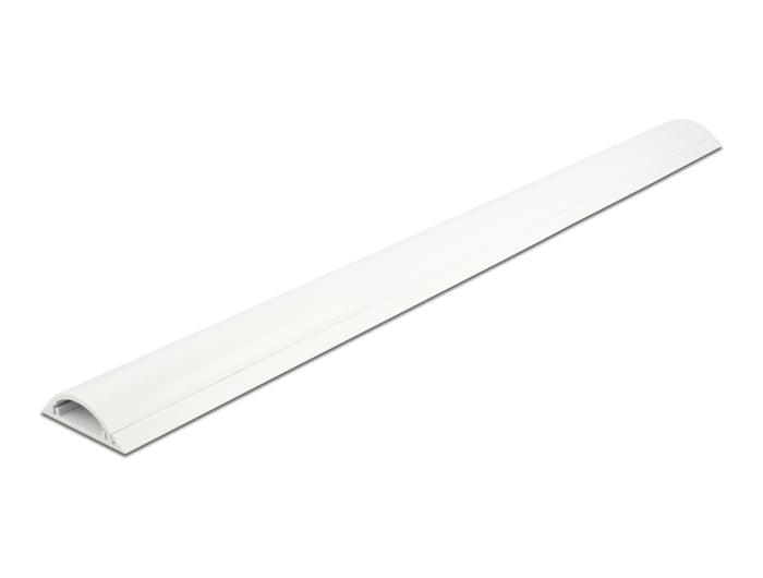 Delock Kabelkanal selbstklebend 50 x 12 mm - Länge 1 m weiß