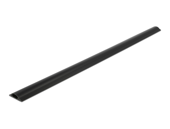 Delock Kabelkanal selbstklebend 30 x 8 mm - Länge 1 m schwarz