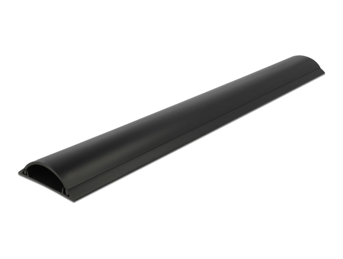 Delock Kabelkanal selbstklebend 70 x 20 mm - Länge 1 m schwarz