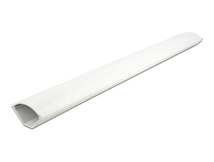 Delock Eckkanal selbstklebend 56 x 32 mm - Länge 1 m weiß