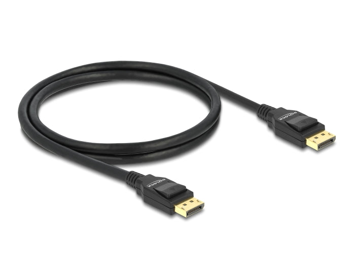Delock Kabel DisplayPort 1.2 Stecker > DisplayPort Stecker 4K 1 m