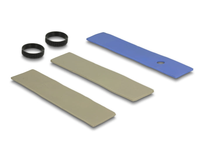 Delock Kühlkörper 100 mm für M.2 Modul schwarz