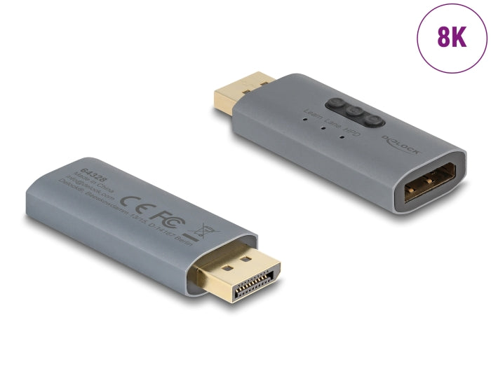 Delock DisplayPort EDID Emulator 8K